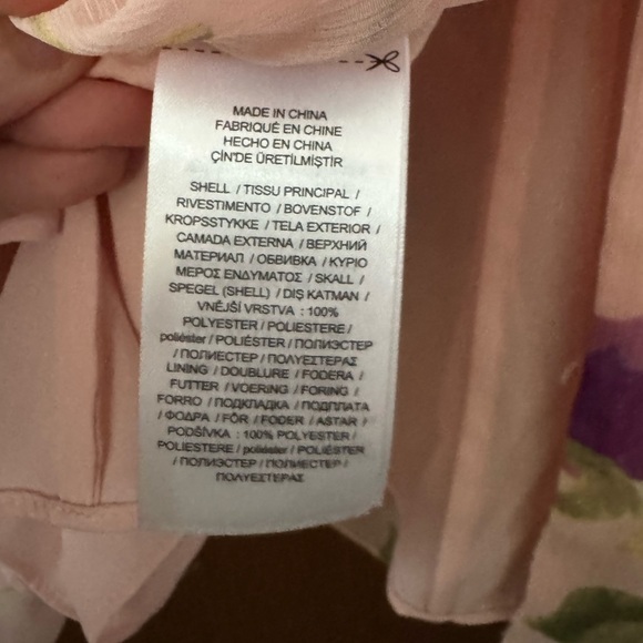 Pink Floral Evening Gown - Picture 7 of 9